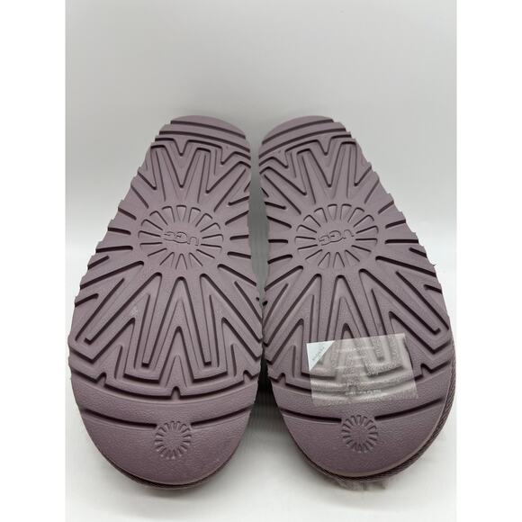 UGG Greenport Slide Sugarplum Purple Suede Slippers 1167610 Women's Size 9 - Picture 13 of 16